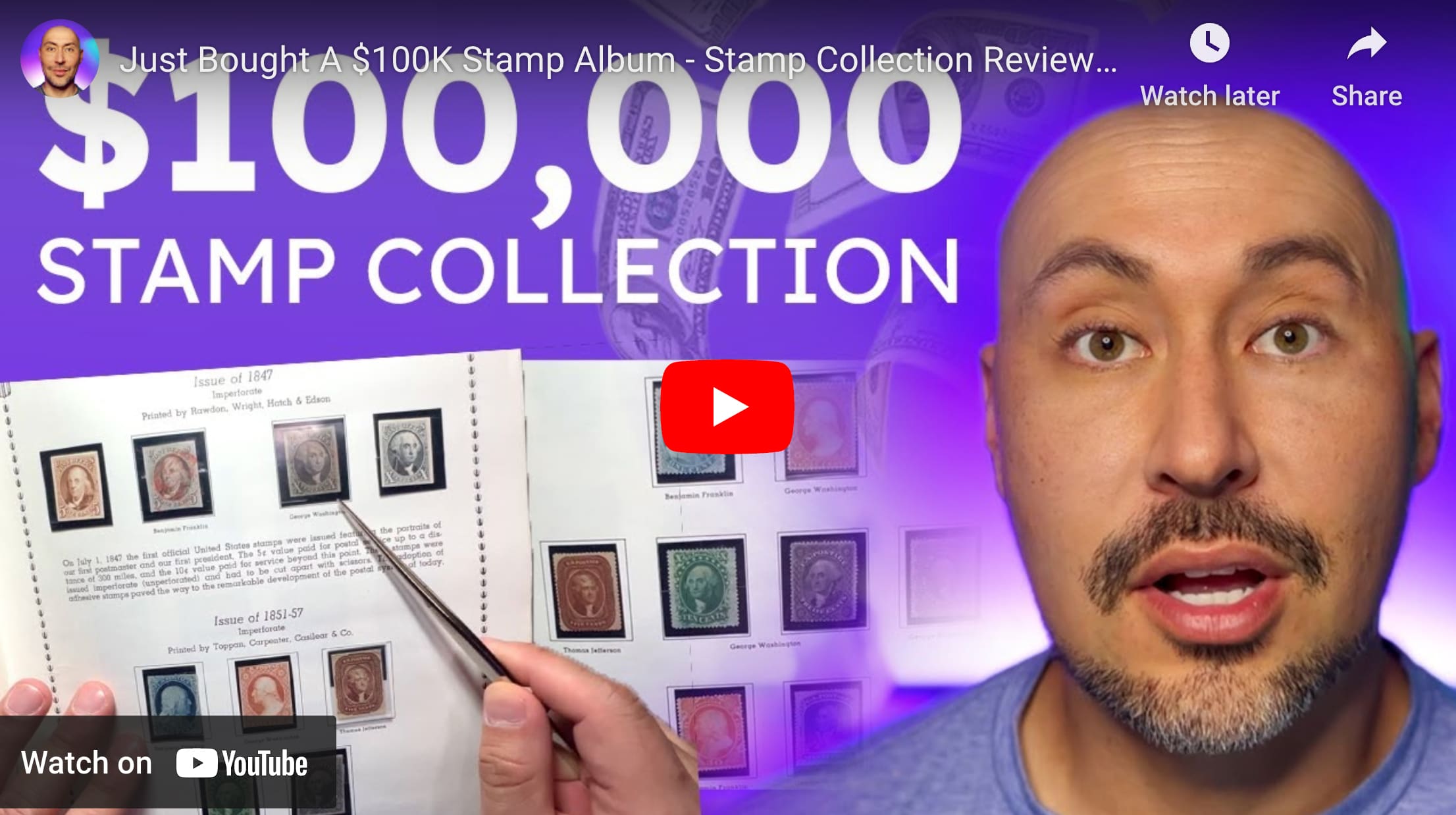 Just Bought A $100K Stamp Album – Here’s What’s Inside