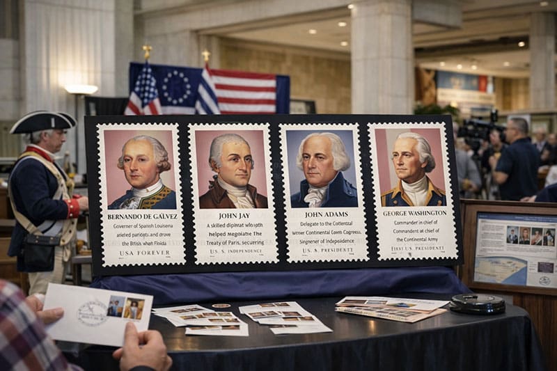 american revolution stamps