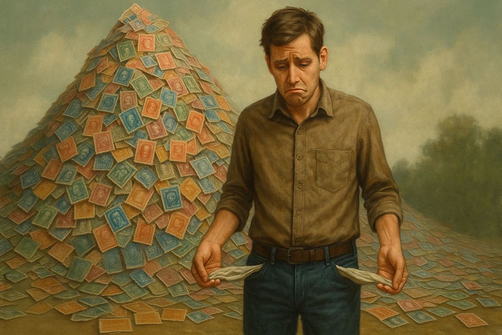 The Most Common Stamps With NO Value