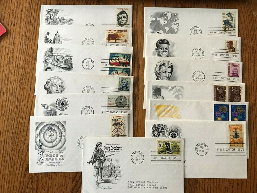 first day covers