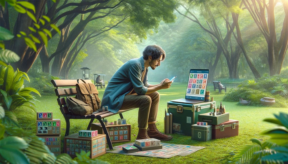 stamp collector mobile app